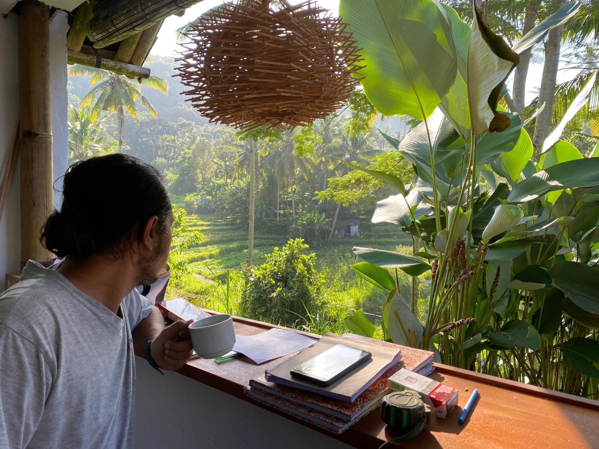 Gladak Di Uma Bali Bed and Breakfast Sidemen  Εξωτερικό φωτογραφία