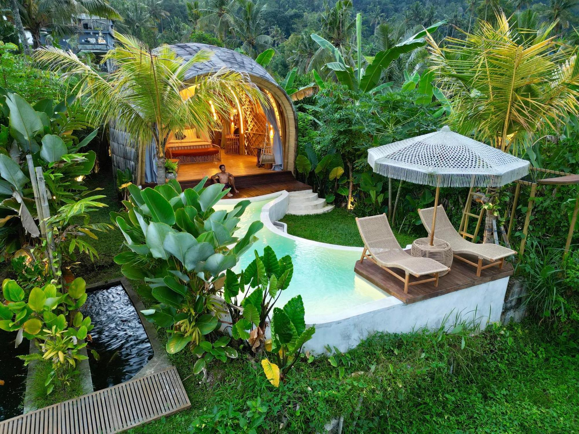 Gladak Di Uma Bali Bed and Breakfast Sidemen  Εξωτερικό φωτογραφία